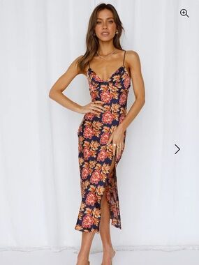 Hello Molly Autumn Feels Midi Dress